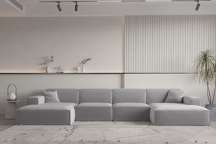 Fun Möbel Wohnlandschaft U-Form CELES PREMIUM, günstig online kaufen