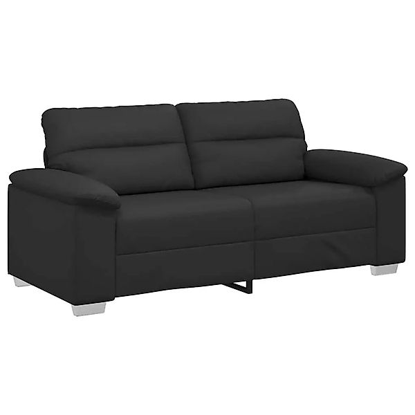 vidaXL 2-Sitzer-Sofa Schwarz 140 cm Kunstleder 4105343 günstig online kaufen