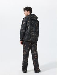 YOUTHUP Freizeitanzug, Herren winddichter, warmer Camouflage-Outdooranzug günstig online kaufen