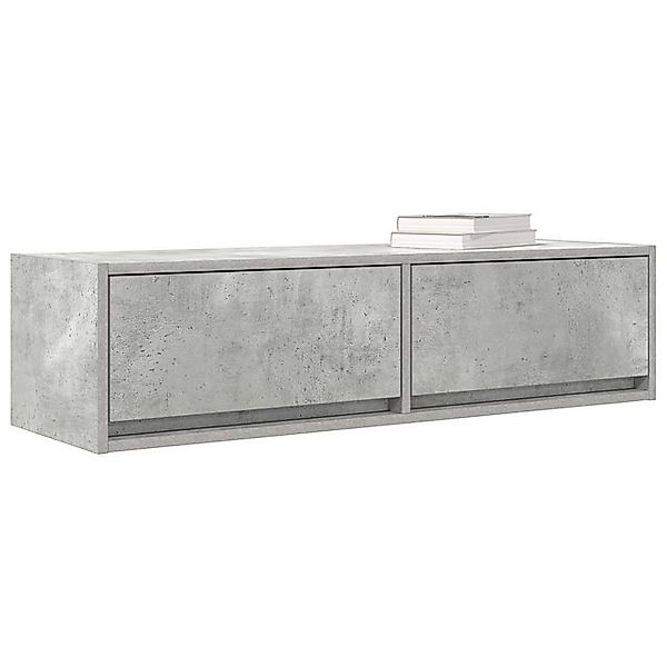 vidaXL TV-Schrank TV-Schrank Beton Grau Holzwerkstoff 100 x 31 x 25,5 cm (1 günstig online kaufen