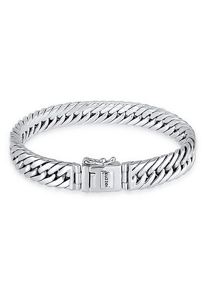 Kuzzoi Silberarmband Panzerarmband Kastenverschluss Unisex 925 Silber günstig online kaufen