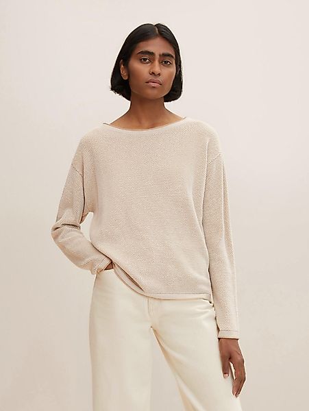 TOM TAILOR Strickpullover Strickpullover mit Struktur günstig online kaufen