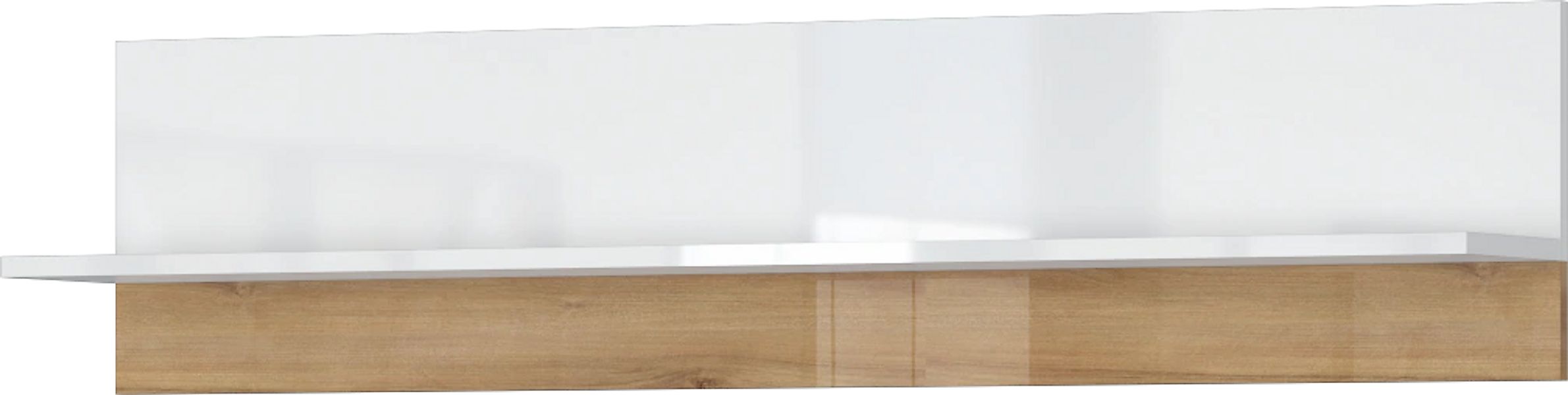 OTTO home Wandregal "Vida" (H/B): 32/140cm, UV lackiert, kratzfest, hochglä günstig online kaufen