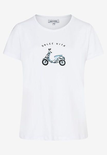 T-Shirt mit hellblauem Pailletten-Roller günstig online kaufen
