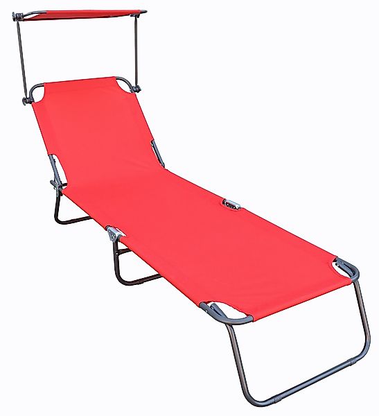 VCM Gartenliege Sonnenliege Liegestuhl klappbar Gartenliege günstig online kaufen