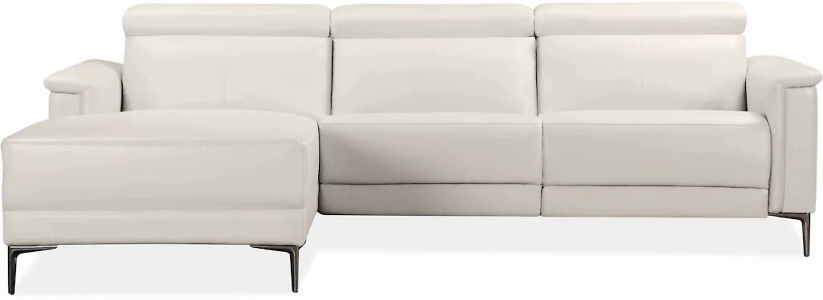 Places of Style Ecksofa Lund, mit man. o. elektr. Relaxfunktion und USB/ Ko günstig online kaufen