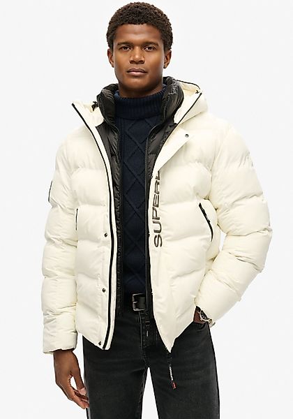 Superdry Steppjacke Hooded City Graphic Puffer günstig online kaufen