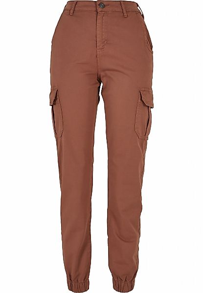 URBAN CLASSICS Cargohose "Urban Classics Damen Ladies High Waist Cargo Pant günstig online kaufen