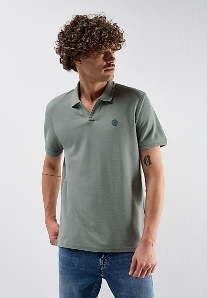 STREET ONE MEN Poloshirt, im soften Baumwoll-Mix günstig online kaufen