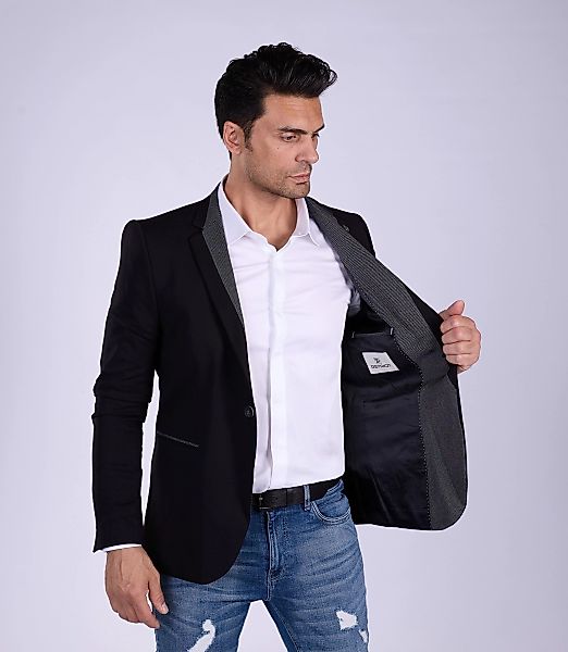 Denim Distriqt Jerseysakko Jersey Sakko mit günstig online kaufen
