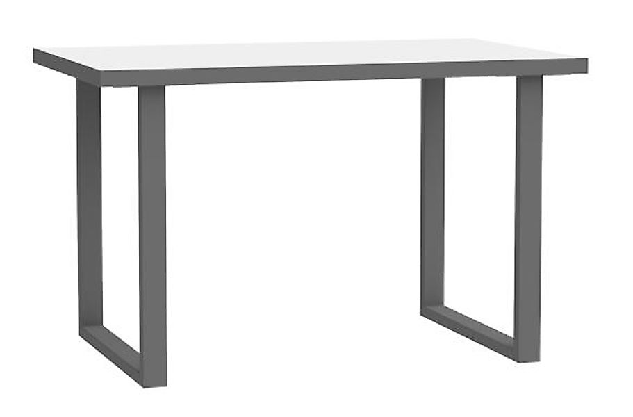 Schreibtisch 120cm KEFLAVIK von Forte Weiß günstig online kaufen