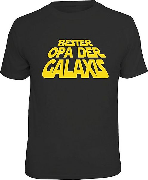 RAHMENLOS® T-Shirt für Großväter: bester Opa der Galaxis günstig online kaufen