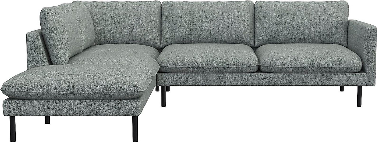 FLEXLUX Ecksofa "Bolzano Designsofa, bequem durch Kaltschaum im Sitz, L-For günstig online kaufen