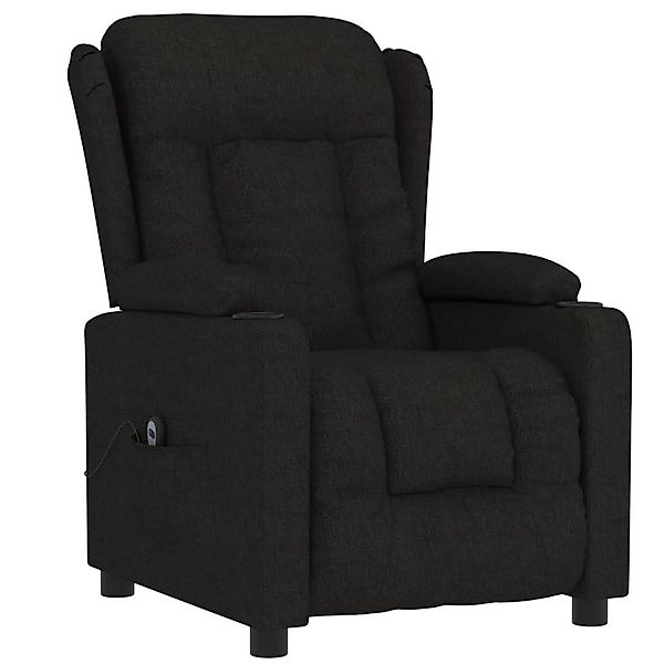 vidaXL Sessel Relaxsessel Elektrisch Schwarz Stoff günstig online kaufen