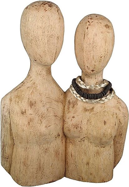 Casablanca by Gilde Dekofigur Skulptur Pair, natur (1 St), Dekoobjekt, aus günstig online kaufen