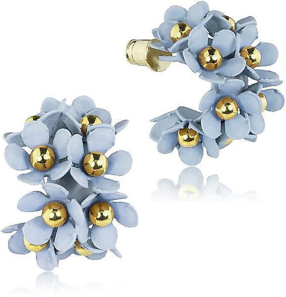 LUISIA® Paar Ohrstecker Halb Creolen Ohrringe günstig online kaufen