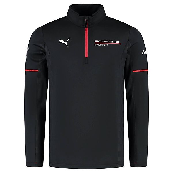 Porsche Motorsport Stehkragenpullover Team Pullover Schwarz günstig online kaufen