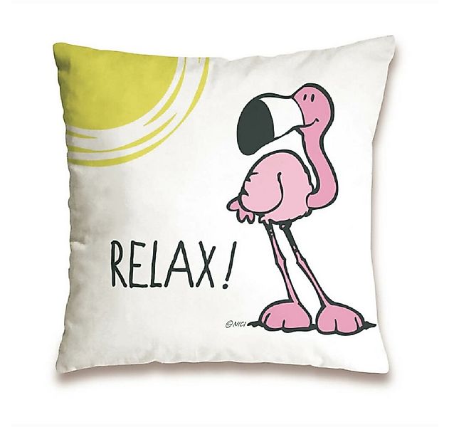 Herding Young Collection Dekokissen Nici Flamingo Dekokissen Kissen Gr. 37/ günstig online kaufen