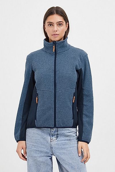 North Bend Fleecejacke NBHelga W Modische Fleecejacke mit Stehkragen günstig online kaufen