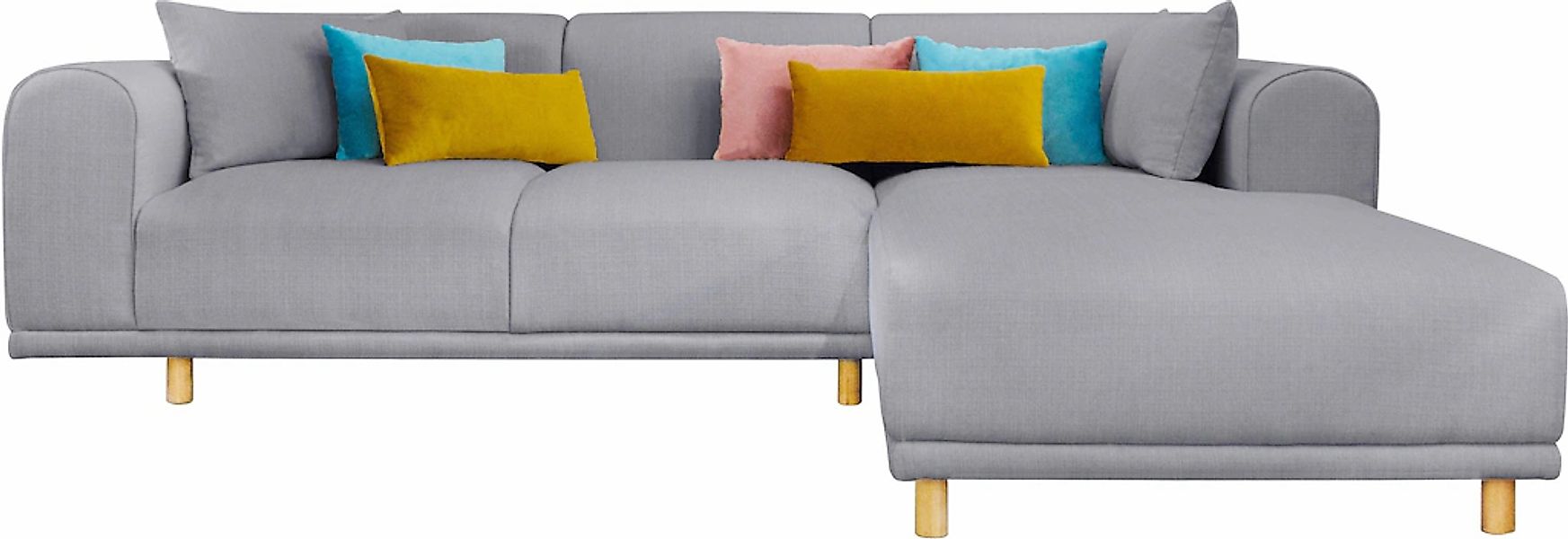 OTTO home Ecksofa "Maroon L-Form" in skandinavischem Design, mit losen Kiss günstig online kaufen