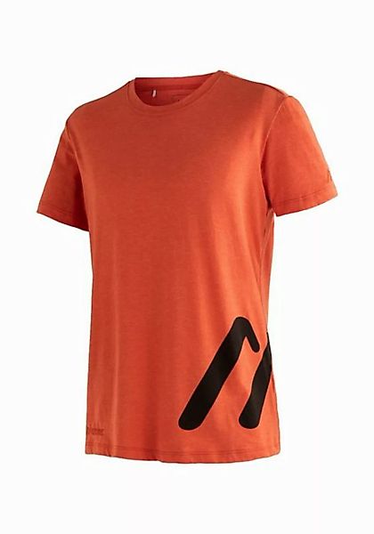 Maier Sports T-Shirt Logo Tee M Herren Kurzarmshirt mit Print für Wandern u günstig online kaufen