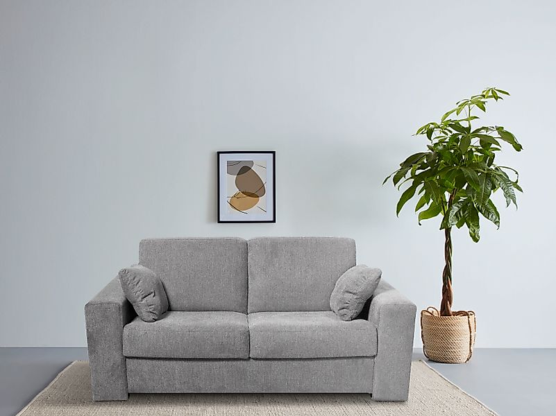 Home affaire 2-Sitzer »Roma Matratzenhöhe 14 cm« Dauerschlaffunktion, mit U günstig online kaufen