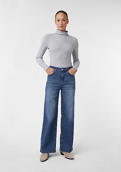comma Weite Jeans Jeans-Hose Elastische Jeans mit Wide Leg günstig online kaufen