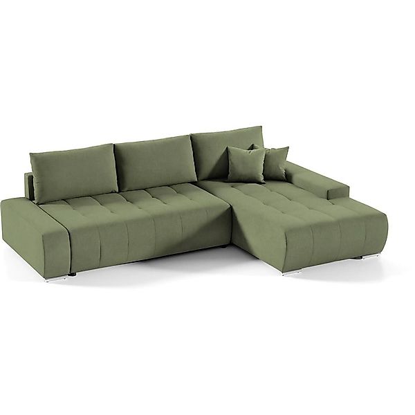 Beautysofa Ecksofa DRACO mit Schlaffunktion und günstig online kaufen