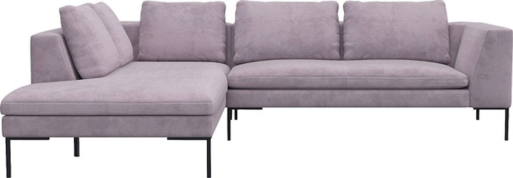 FLEXLUX Ecksofa »Loano, superbequemer Sitzkomfort durch Kaltschaum im Sitz« günstig online kaufen