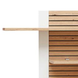 Großes Wand Regal in modernem Design 165 cm hoch - 96 cm breit günstig online kaufen