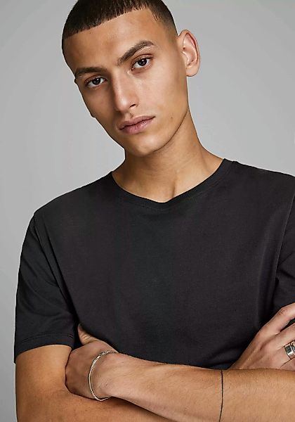 Jack & Jones Rundhalsshirt "JJEORGANIC BASIC TEE SS O-NECK NOOS" günstig online kaufen