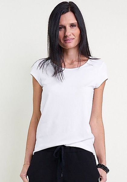 Seidel Moden T-Shirt mit Kappenärmel, MADE günstig online kaufen