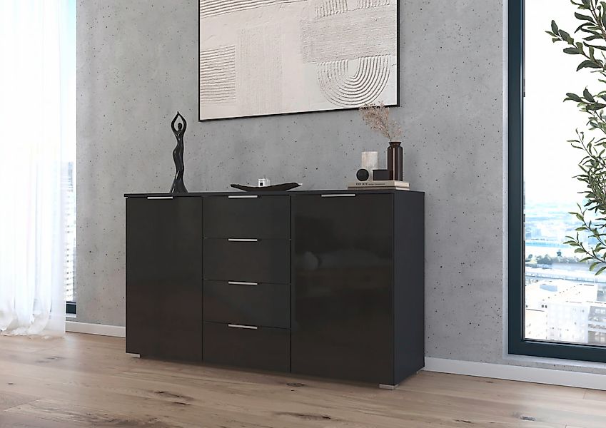 rauch Schubkastenkommode "Sideboard Schlafzimmer Kommode AGORDO mit Dekor- günstig online kaufen