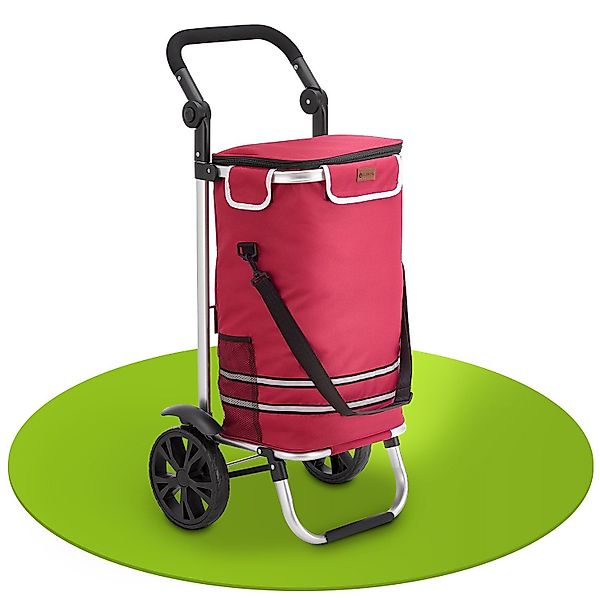 Juskys Einkaufstrolley, 56 l, 3in1 für günstig online kaufen