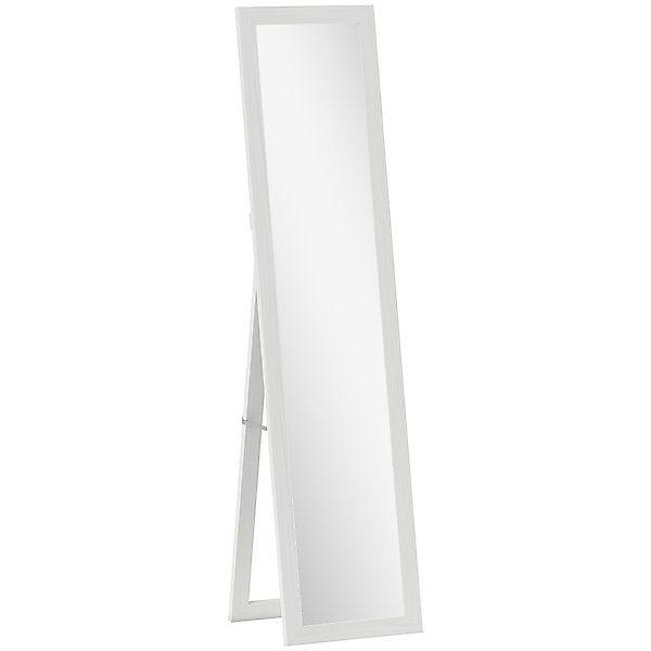 HOMCOM Ganzkörperspiegel 157 x 37 cm Rechteckig Standspiegel mit Rahmen mit günstig online kaufen