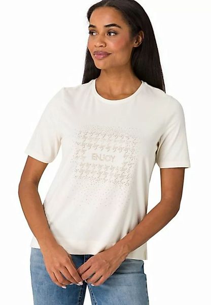 Zero T-Shirt mit Glitzerdruck (1-tlg) weiteres Detail günstig online kaufen