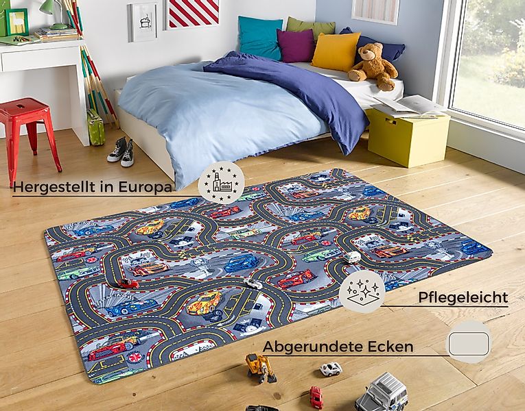 HANSE Home Kinderteppich Spielteppich Kinder, rechteckig, günstig online kaufen