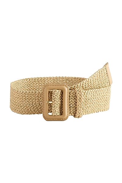 Next Synthetikgürtel Breiter Gürtel in Raffia-Optik günstig online kaufen