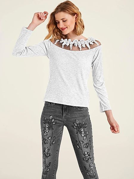 LINEA TESINI by heine Langarmshirt "Shirt", (1 tlg.) günstig online kaufen