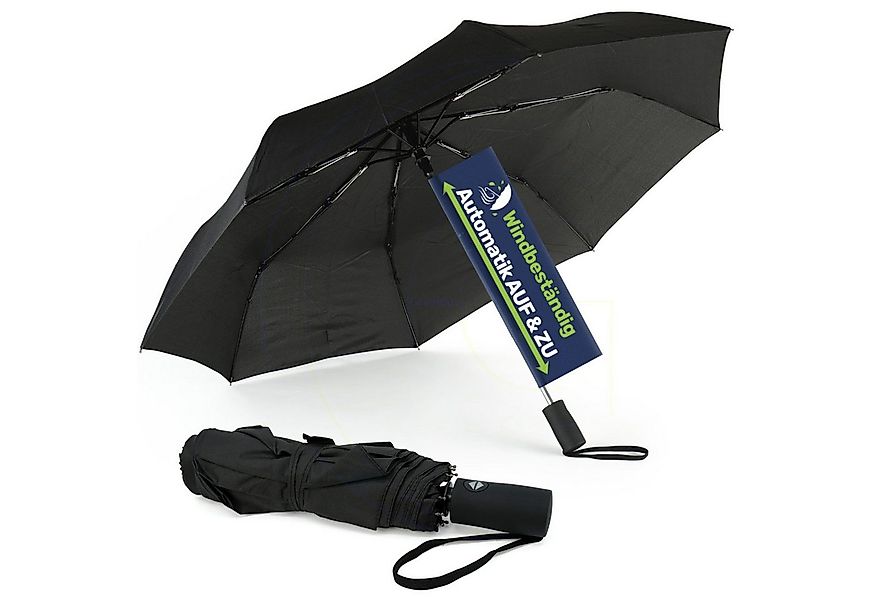 Gravidus Taschenregenschirm Regenschirm Automatiktaschenschirm windfest 97  günstig online kaufen