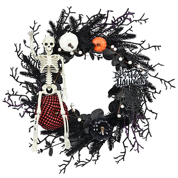 CLTYQ Dekoobjekt Halloween Kranz, Halloween Künstliche, günstig online kaufen