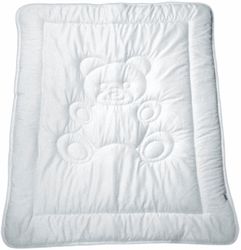 MESANA Kinderbettdecke + Kopfkissen Bär, 2-tlg, günstig online kaufen