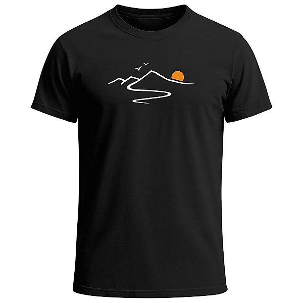 Neverless Print-Shirt Herren T-Shirt Frontprint minimalistische günstig online kaufen