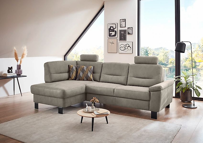 Die PlanBar Ecksofa "PP-PF23172 L-Form, Breite 244 cm" Eckgarnitur mit beso günstig online kaufen