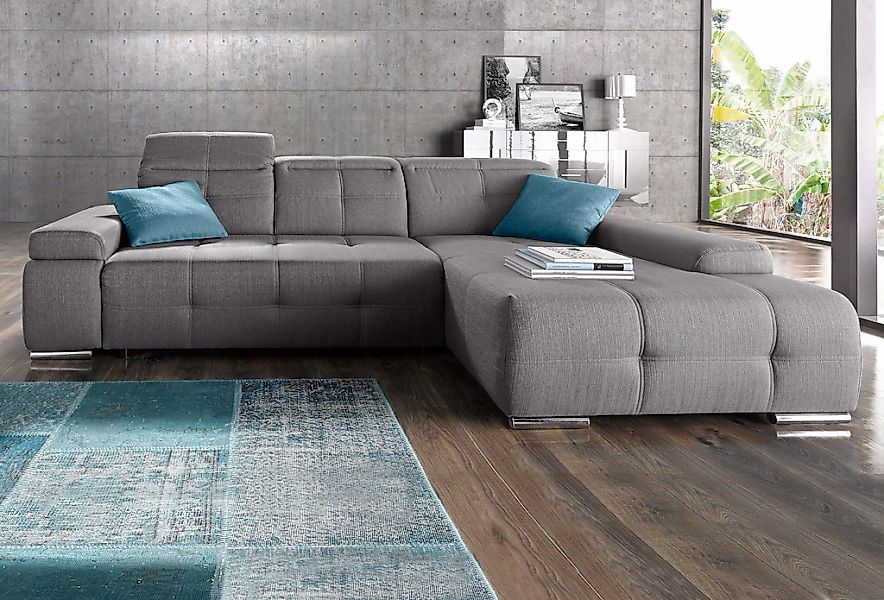 sit&more Ecksofa "Mistral L-Form", wahlweise mit Bettfunktion günstig online kaufen