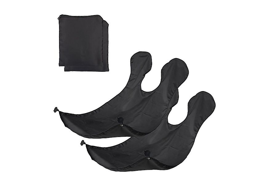 relaxdays Umhängeschürze Bartschürze mit Saugnäpfen 2er Set günstig online kaufen