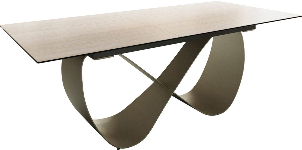 DELIFE Esstisch Edge, Keramik Laminam®Travertino Bianco günstig online kaufen