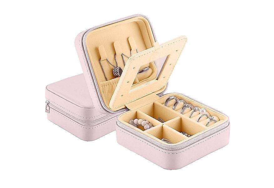 Mutig Schmuckkasten Reise Schmuckkästchen, Schmuck Reiseetui für Damen schm günstig online kaufen