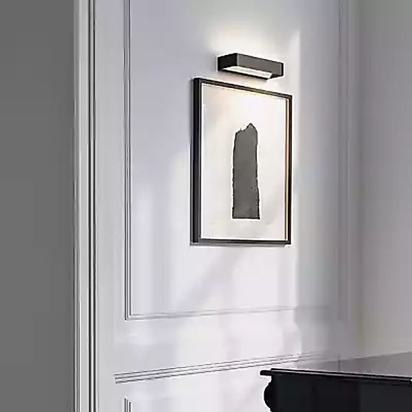 Rotaliana Frame Wandleuchte LED, 16 cm - schwarz matt - 2.700 K - phasendim günstig online kaufen