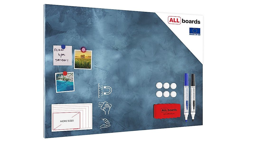 ALLboards Tafel Metallische Magnettafel, MetalBoard, CLOUDY SKY günstig online kaufen